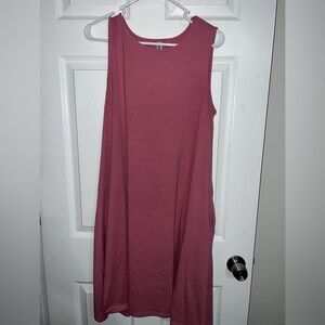 Sleeveless Pink Dress